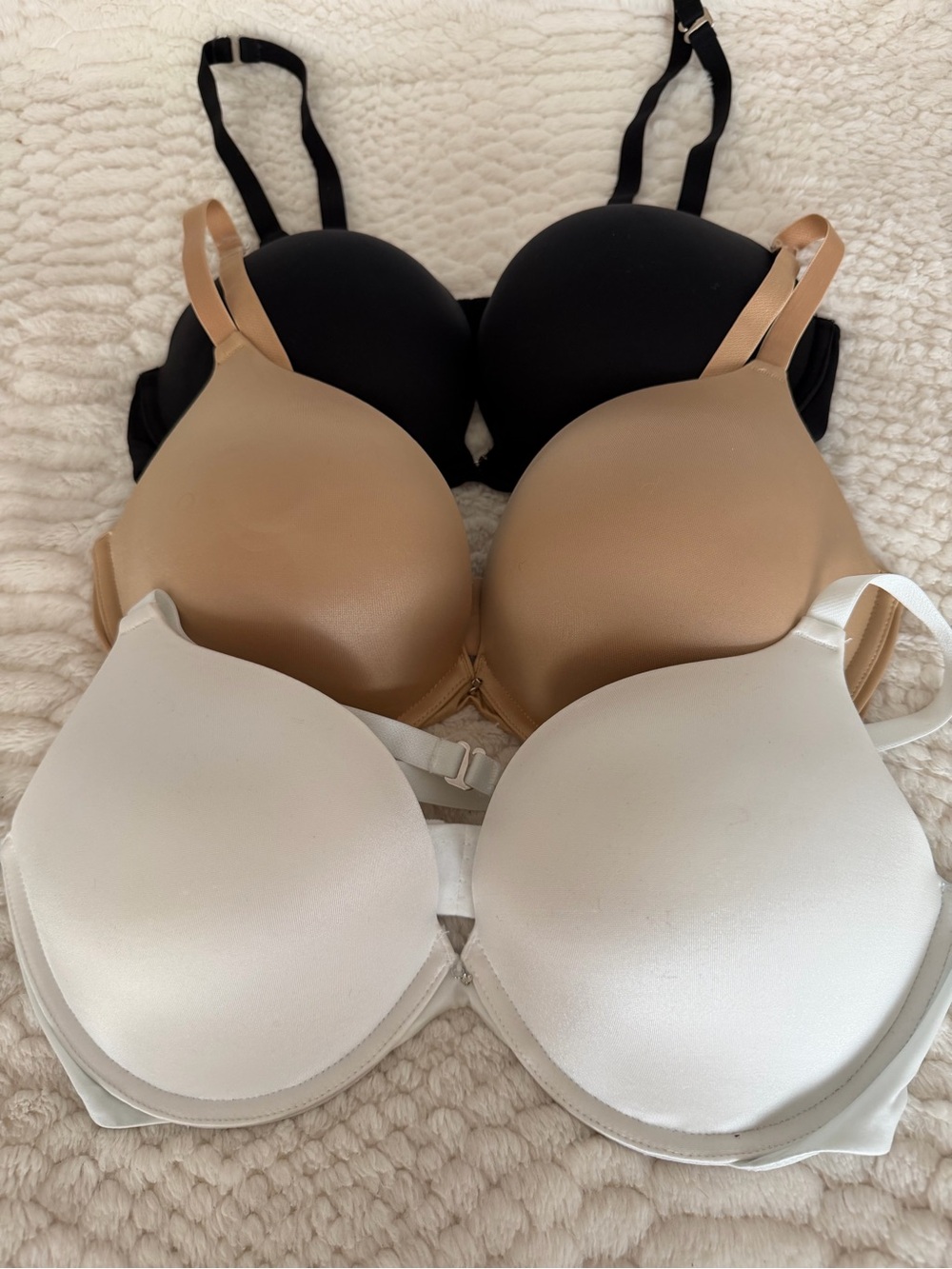 Lot of 3 Frederick’s of Hollywood - Hollywood Heartthrob Push Up Bra 34D